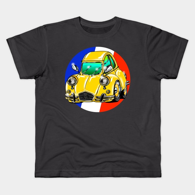 CITROEN 2 CV Kids T-Shirt by KARMADESIGNER T-SHIRT SHOP